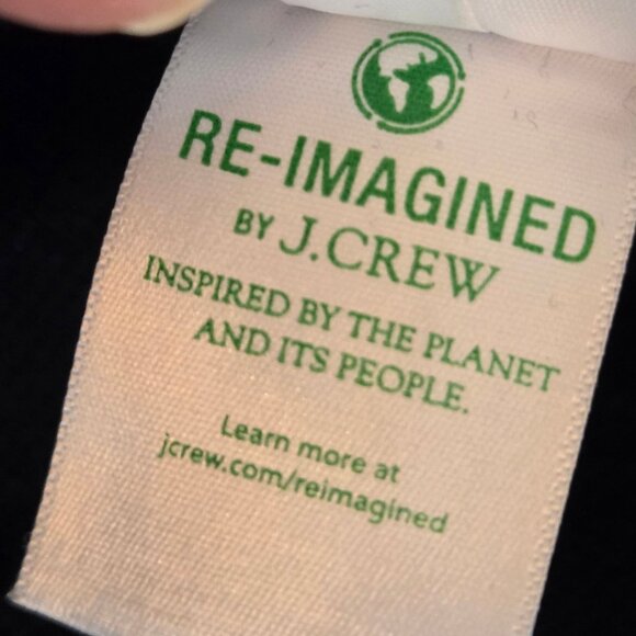 J. Crew Giselle Sweater Blazer Small Black Wool Blend Relaxed Fit Preppy #BO154 - Picture 11 of 13